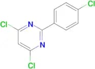 4,6-Dichloro-2-(4-chlorophenyl)pyrimidine