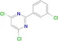 4,6-Dichloro-2-(3-chlorophenyl)pyrimidine