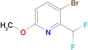 3-Bromo-2-(difluoromethyl)-6-methoxypyridine