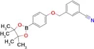 3-((4-(4,4,5,5-Tetramethyl-1,3,2-dioxaborolan-2-yl)phenoxy)methyl)benzonitrile