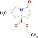 (R)-Ethyl 2-methylene-5-oxohexahydro-1H-pyrrolizine-7a-carboxylate