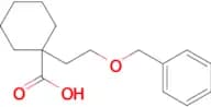 1-(2-(Benzyloxy)ethyl)cyclohexanecarboxylic acid