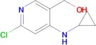 (6-Chloro-4-(cyclopropylamino)pyridin-3-yl)methanol