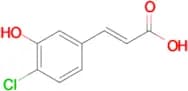 (E)-3-(4-Chloro-3-hydroxyphenyl)acrylic acid