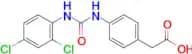 2-(4-(3-(2,4-Dichlorophenyl)ureido)phenyl)acetic acid