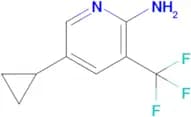 5-Cyclopropyl-3-(trifluoromethyl)pyridin-2-amine