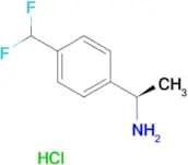 (R)-1-(4-(Difluoromethyl)phenyl)ethan-1-amine hydrochloride