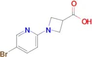 3-Azetidinecarboxylic acid, 1-(5-bromo-2-pyridinyl)-