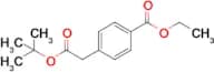 1,1-Dimethylethyl 4-(ethoxycarbonyl)benzeneacetate