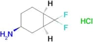 (1S,3S,6R)-7,7-Difluorobicyclo[4.1.0]heptan-3-amine hydrochloride