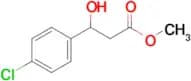 Methyl 3-(4-chlorophenyl)-3-hydroxypropanoate