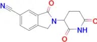 2-(2,6-Dioxopiperidin-3-yl)-3-oxoisoindoline-5-carbonitrile