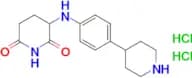 3-((4-(Piperidin-4-yl)phenyl)amino)piperidine-2,6-dione dihydrochloride