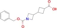 1-(Phenylmethyl) 3-(3-carboxycyclobutyl)-1-azetidinecarboxylate