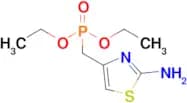 Diethyl P-[(2-amino-4-thiazolyl)methyl]phosphonate