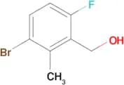 3-Bromo-6-fluoro-2-methylbenzenemethanol