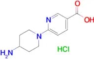 6-(4-Aminopiperidin-1-yl)nicotinic acid hydrochloride