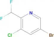 5-Bromo-3-chloro-2-(difluoromethyl)pyridine
