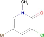 5-Bromo-3-chloro-1-methyl-2(1H)-pyridinone