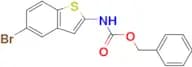 Phenylmethyl N-(5-bromobenzo[b]thien-2-yl)carbamate