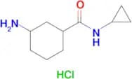 3-Amino-N-cyclopropylcyclohexanecarboxamide hydrochloride