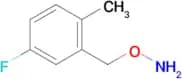 O-(5-Fluoro-2-methylbenzyl)hydroxylamine