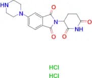 2-(2,6-Dioxopiperidin-3-yl)-5-(piperazin-1-yl)isoindoline-1,3-dione dihydrochloride