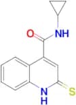 N-Cyclopropyl-1,2-dihydro-2-thioxo-4-quinolinecarboxamide