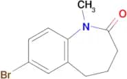 7-Bromo-1,3,4,5-tetrahydro-1-methyl-2H-1-benzazepin-2-one