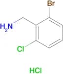(2-Bromo-6-chlorophenyl)methanamine hydrochloride