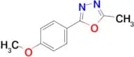 2-(4-Methoxyphenyl)-5-methyl-1,3,4-oxadiazole