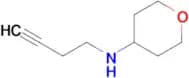 N-3-Butyn-1-yltetrahydro-2H-pyran-4-amine