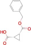 (1S,2R)-rel-2-[(benzyloxy)carbonyl]cyclopropane-1-carboxylic acid