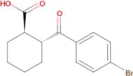 rel-(1R,2R)-2-(4-Bromobenzoyl)cyclohexane-1-carboxylic acid