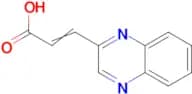 3-(Quinoxalin-2-yl)acrylic acid
