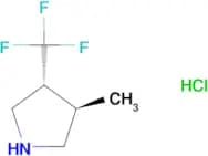 (3R,4R)-3-methyl-4-(trifluoromethyl)pyrrolidine hydrochloride