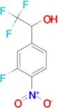 2,2,2-Trifluoro-1-(3-fluoro-4-nitrophenyl)ethan-1-ol