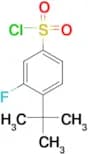 4-(tert-Butyl)-3-fluorobenzenesulfonyl chloride