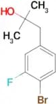 1-(4-Bromo-3-fluorophenyl)-2-methylpropan-2-ol