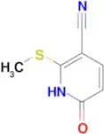 2-(Methylthio)-6-oxo-1,6-dihydropyridine-3-carbonitrile