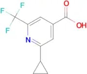 4-Pyridinecarboxylic acid, 2-cyclopropyl-6-(trifluoromethyl)-
