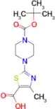 1-(1,1-Dimethylethyl) 4-(5-carboxy-4-methyl-2-thiazolyl)-1-piperazinecarboxylate