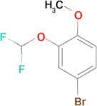 4-Bromo-2-(difluoromethoxy)-1-methoxybenzene