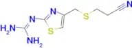 2-(4-(((2-Cyanoethyl)thio)methyl)thiazol-2-yl)guanidine