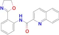 2-Quinolinecarboxamide, N-[2-(4,5-dihydro-2-oxazolyl)phenyl]-