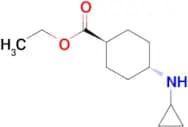 trans-Ethyl (1R,4R)-4-(cyclopropylamino)cyclohexane-1-carboxylate