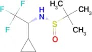 (S)-N-((R)-1-cyclopropyl-2,2,2-trifluoroethyl)-2-methylpropane-2-sulfinamide