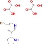 (S)-3-bromo-5-(pyrrolidin-2-yl)pyridine dioxalate