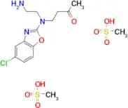 4-((2-aminoethyl)(5-chlorobenzo[d]oxazol-2-yl)amino)butan-2-one dimethanesulfonate