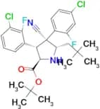 Rel-(2R,3S,4R,5S)-3-(3-Chloro-2-fluorophenyl)-4-(4-chloro-2-fluorophenyl)-4-cyano-5-(2,2-dimethylp…